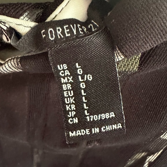 Forever 21 Striped See-Through Zip Up Vest - Picture 5 of 5